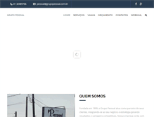 Tablet Screenshot of grupopessoal.com.br